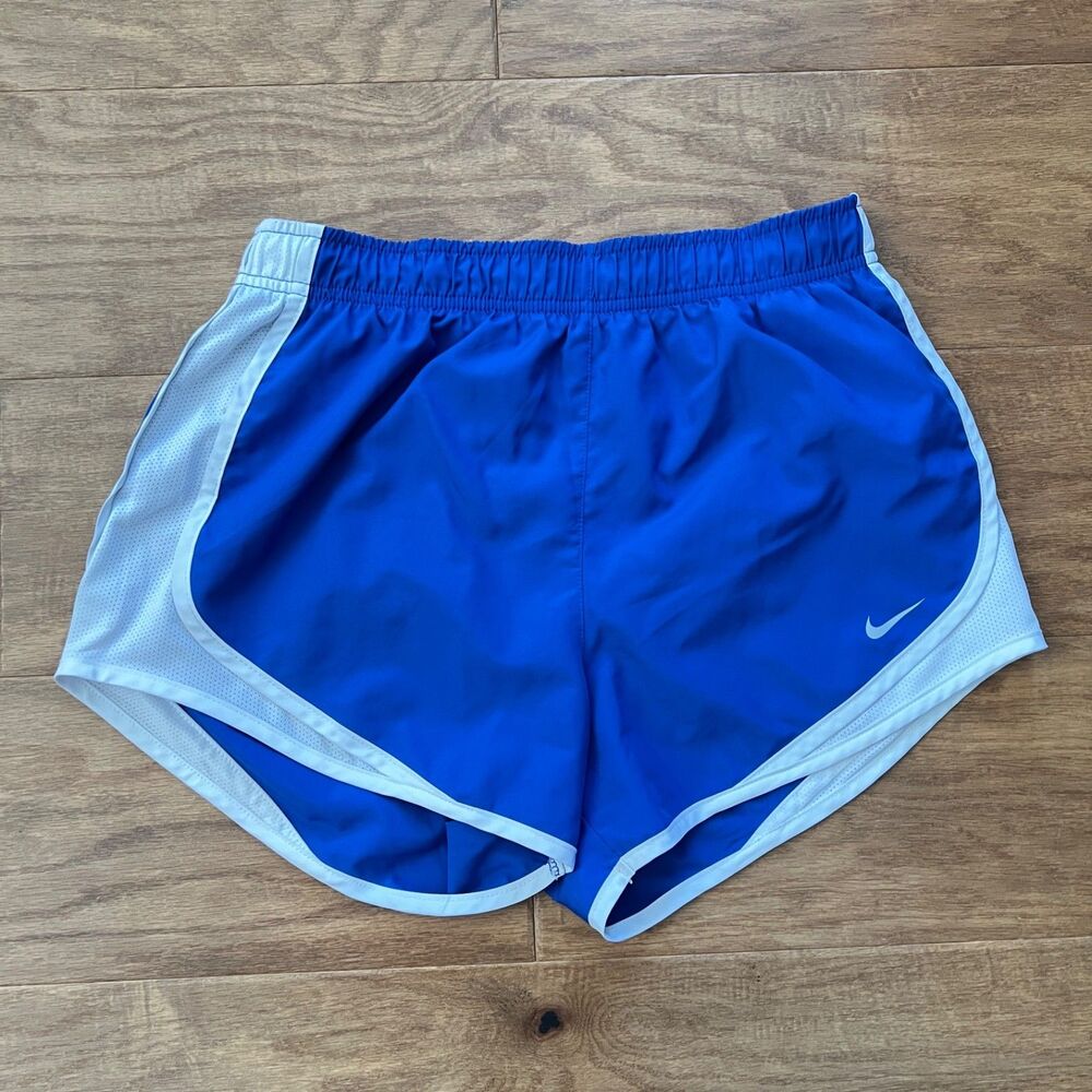 Nike Shorts Size S Royal Blue/White Dri-Fit 5K Tempo Running Brief Lined